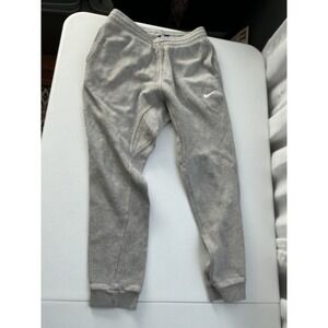 Nike‎ Gray Jogger Sweatpants Medium M Activewear Casual Comfy Everyday